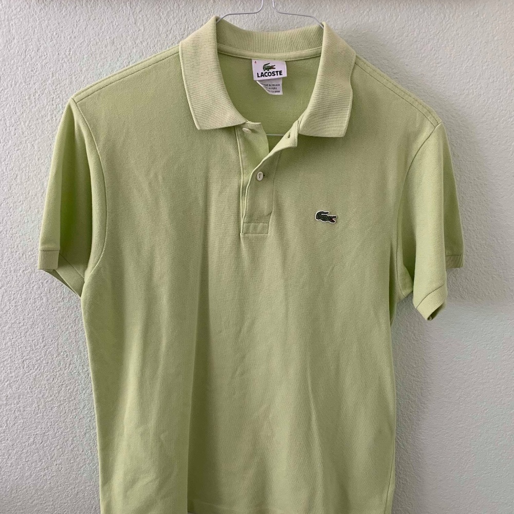 Lacoste Men's Green Classic Short Sleeve Polo